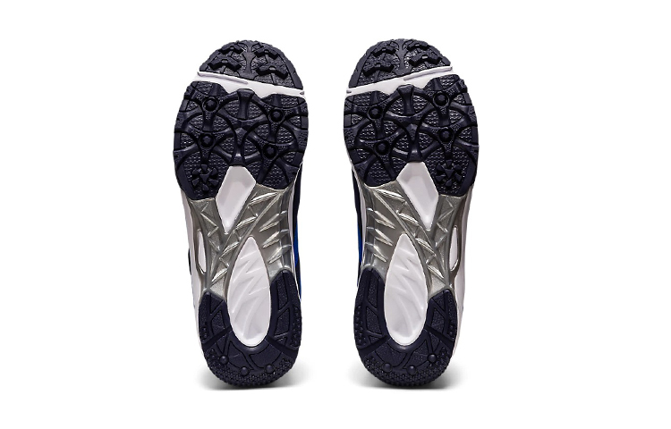Детские кроссовки ASICS Lazerbeam SH (сине-белые) — 靛蓝/白 — фото 8