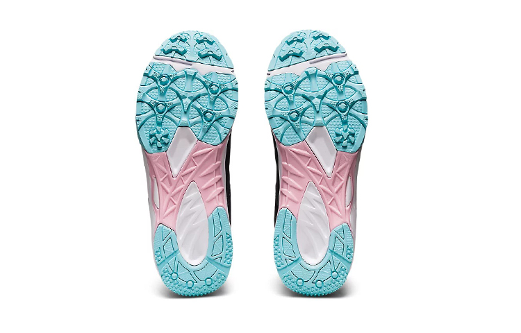Детские кроссовки ASICS Lazerbeam SH MG (черно-синие) — Чёрный / синий — фото 7