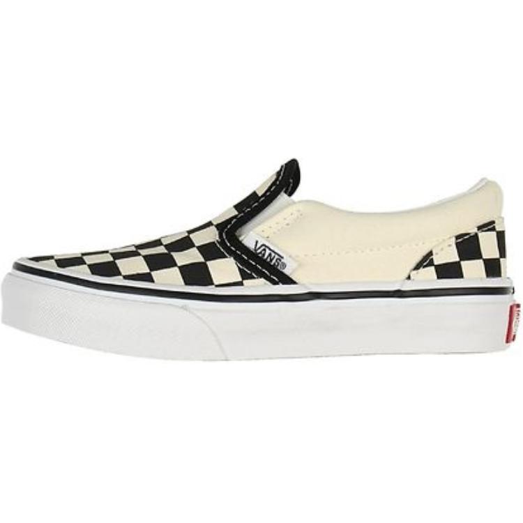 Кеды Vans Vans slip-on Classic Checkboard (желто-черные)