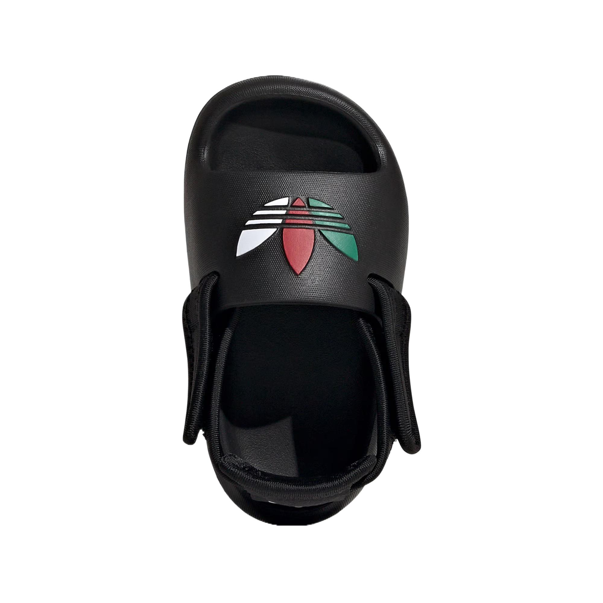 Детские сабо adidas originals ADIFOM ADILETTE I (черный) — Чёрный — фото 5