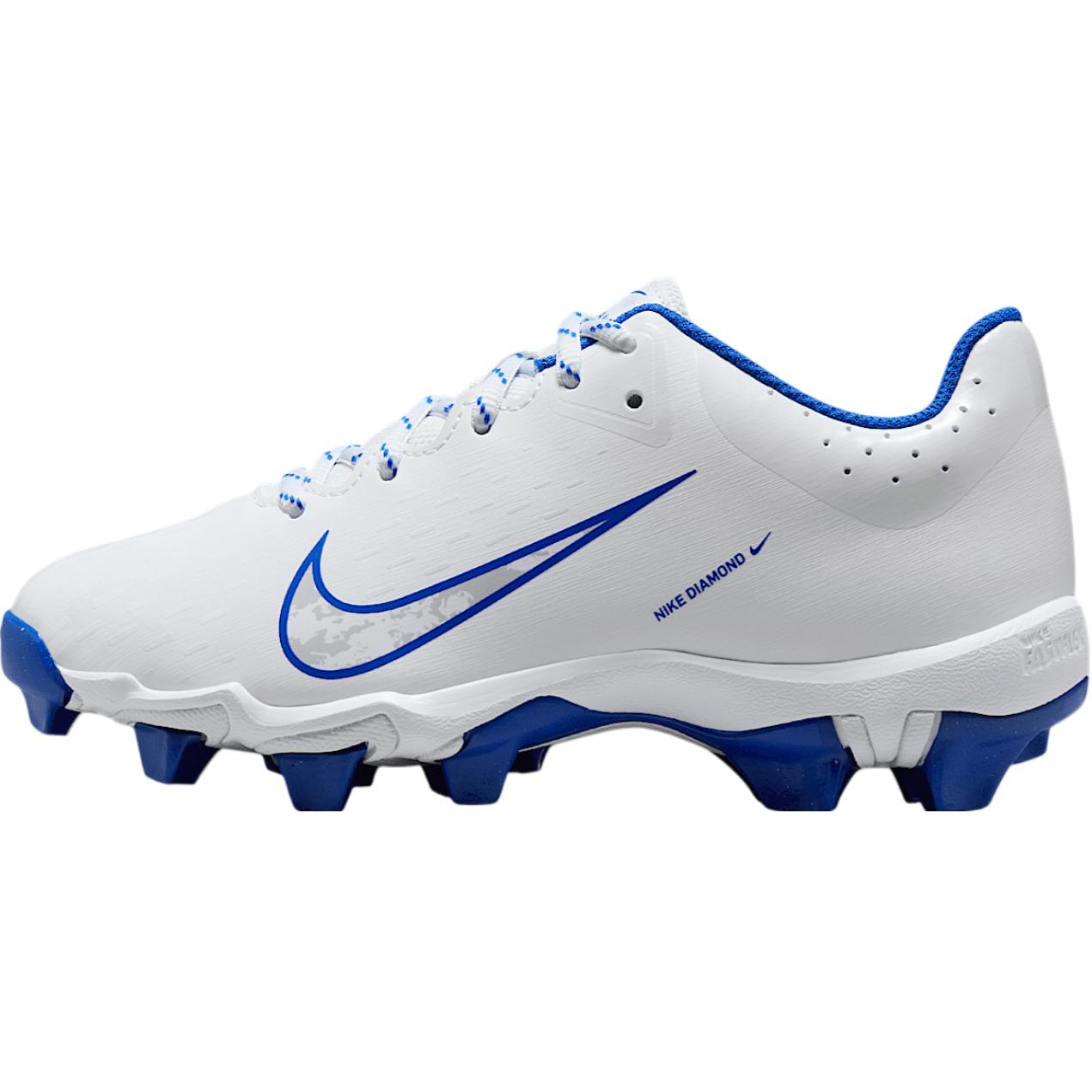 Кроссовки Nike Hyperdiamond 4 Keystone (бело-синие)