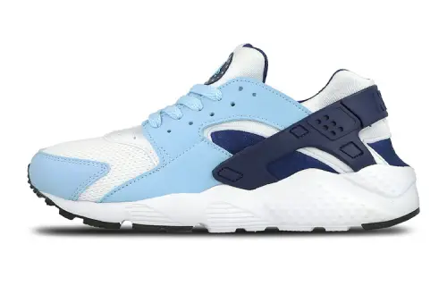 Nike Air Huarache Run 'White Deep Royal Blue' GS