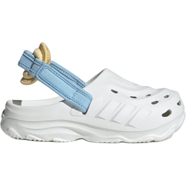 Детские сабо adidas MAXXCLOG (белые) — фото 2