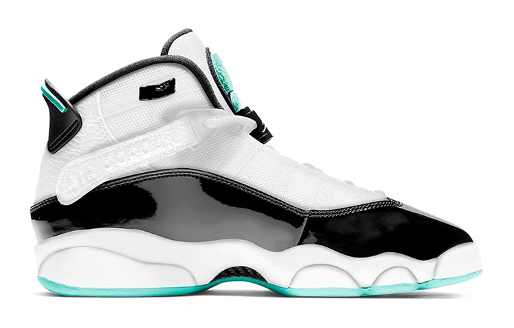 Кроссовки Jordan Air Jordan 6 (мятно-белые) — фото 4