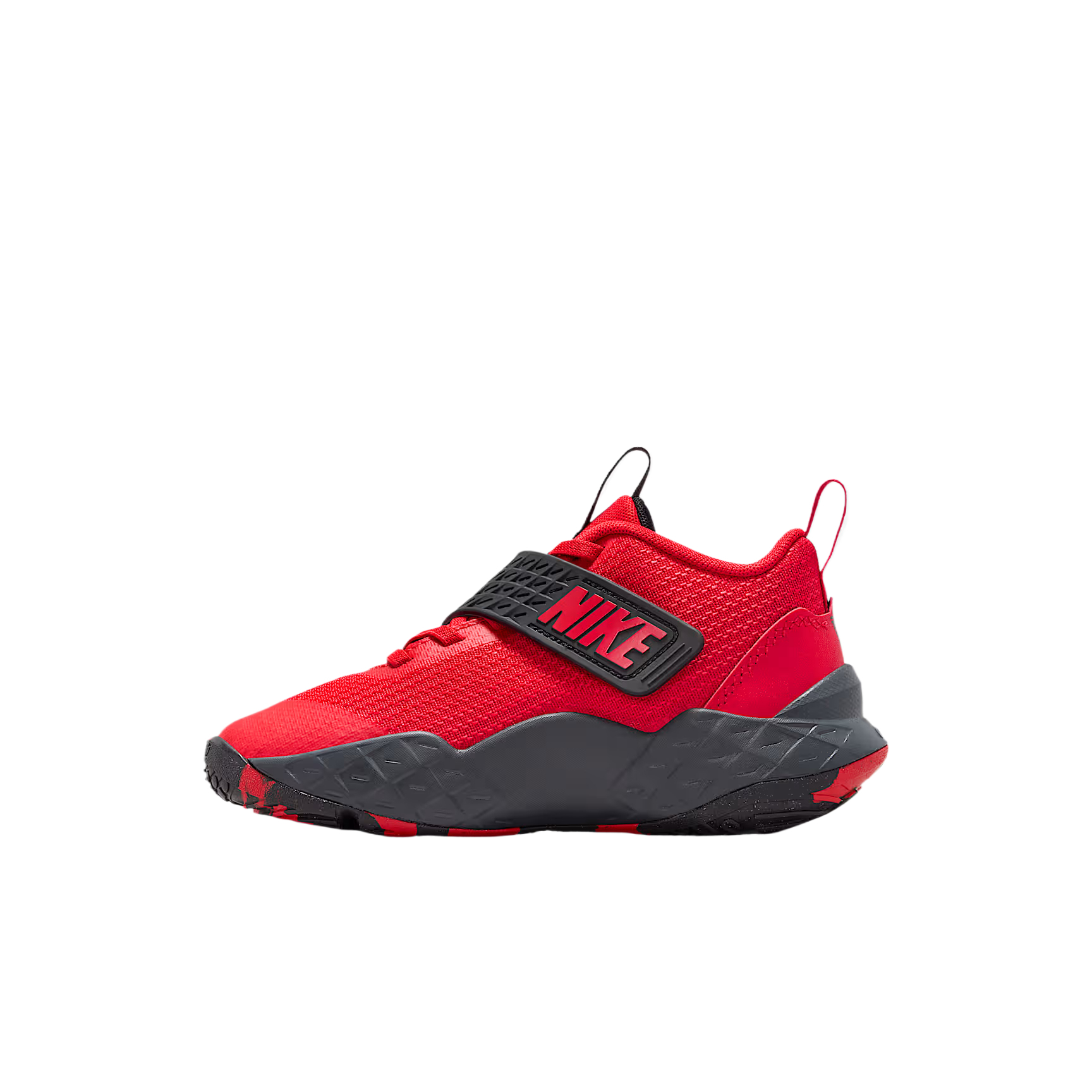 Детские кроссовки Nike Team Hustle D 12 (красные)