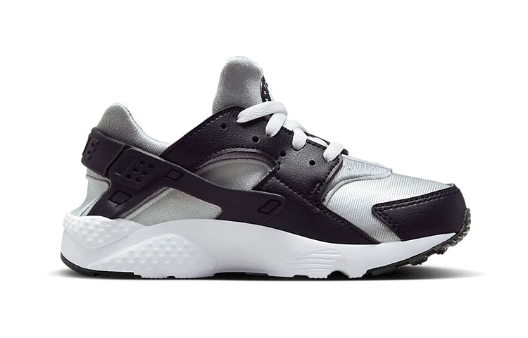 Детские кроссовки Nike Huarache Run Huarache Run (серо-черные) — фото 3