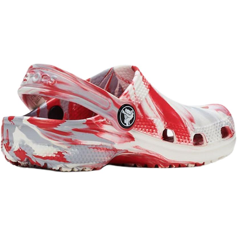 Кроксы Crocs Classic clog (бело-серые) — фото 3