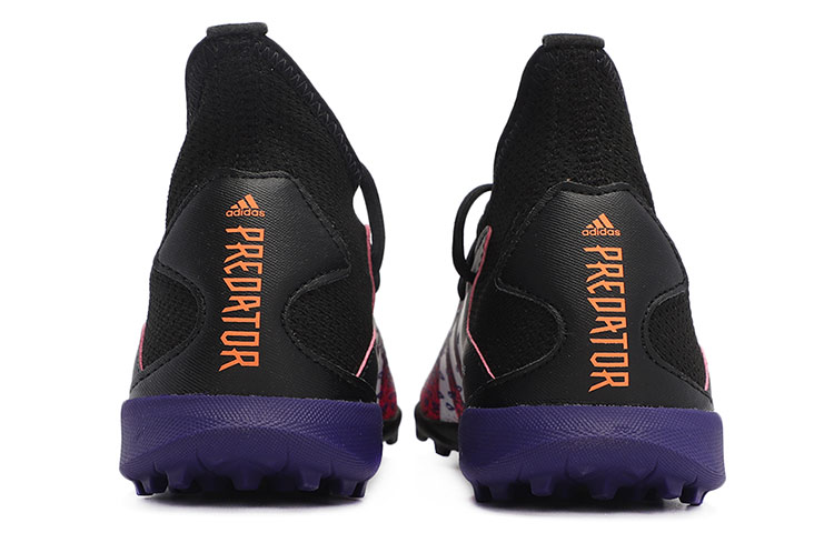Кроссовки adidas.4 TF (черно-бело-фиолетовые) — фото 5
