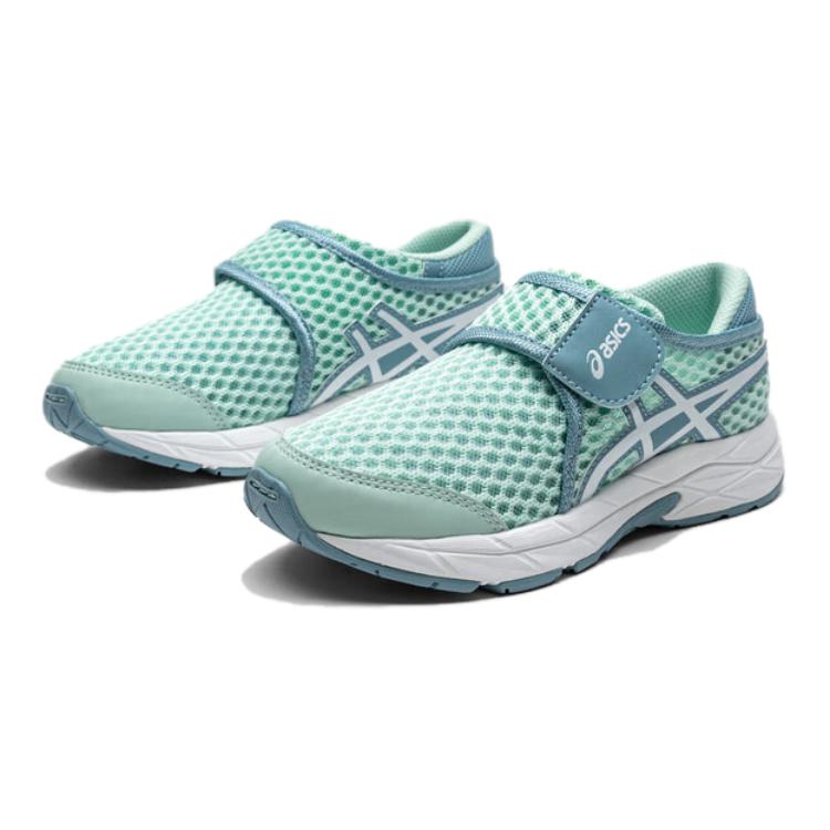 Детские кроссовки ASICS RUNNING KIDS CONTEND (светло-зеленые) — фото 3