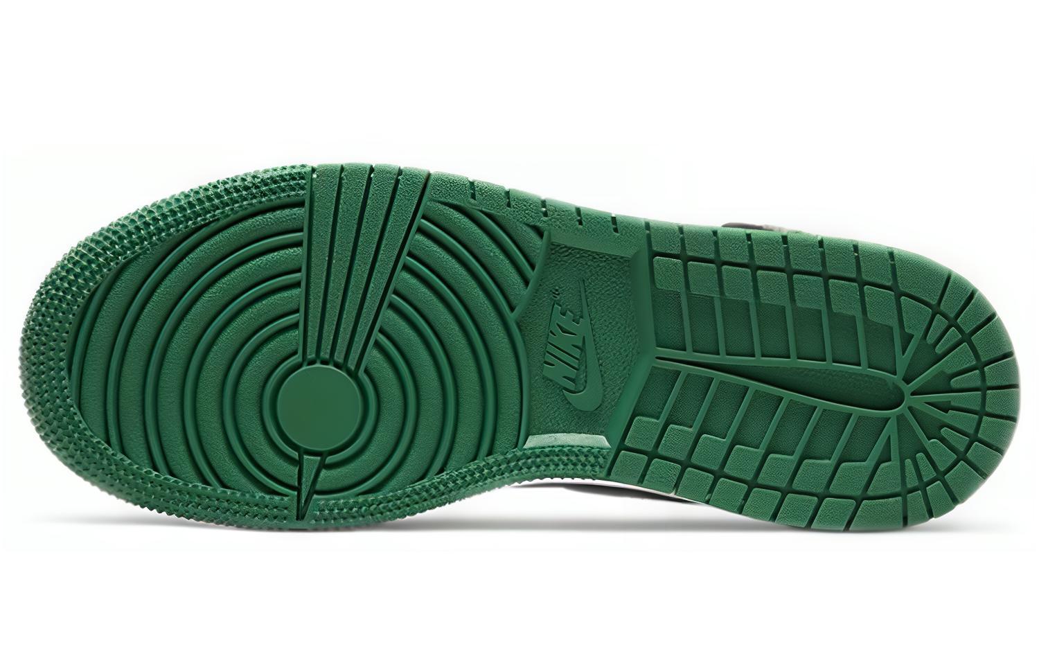 Кеды Jordan Air Jordan 1 Retro High OG (черно-зеленые) — Чёрныйзелёный — фото 8