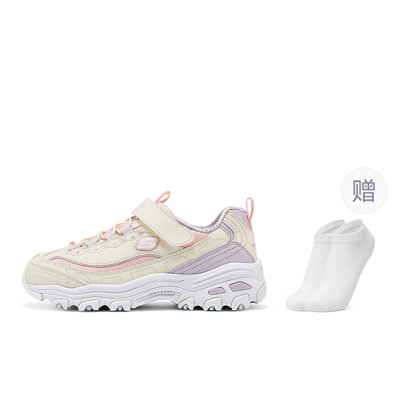 Детские кроссовки Skechers kids (молочно-белые)