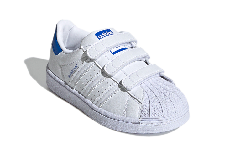 Кеды adidas originals Cf C (бело-синие) — фото 4