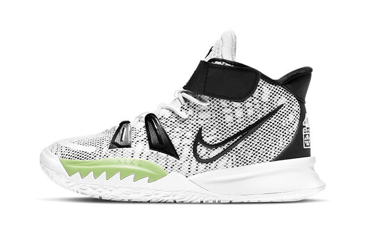 Детские баскетбольные кроссовки Nike Nike Kyrie 7 Brooklyn Beats (бело-черные)