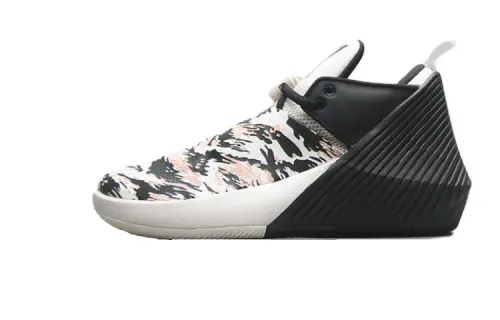 Jordan Why Not Zer0.1 Mid top Basketball Shoes Black White Unisex