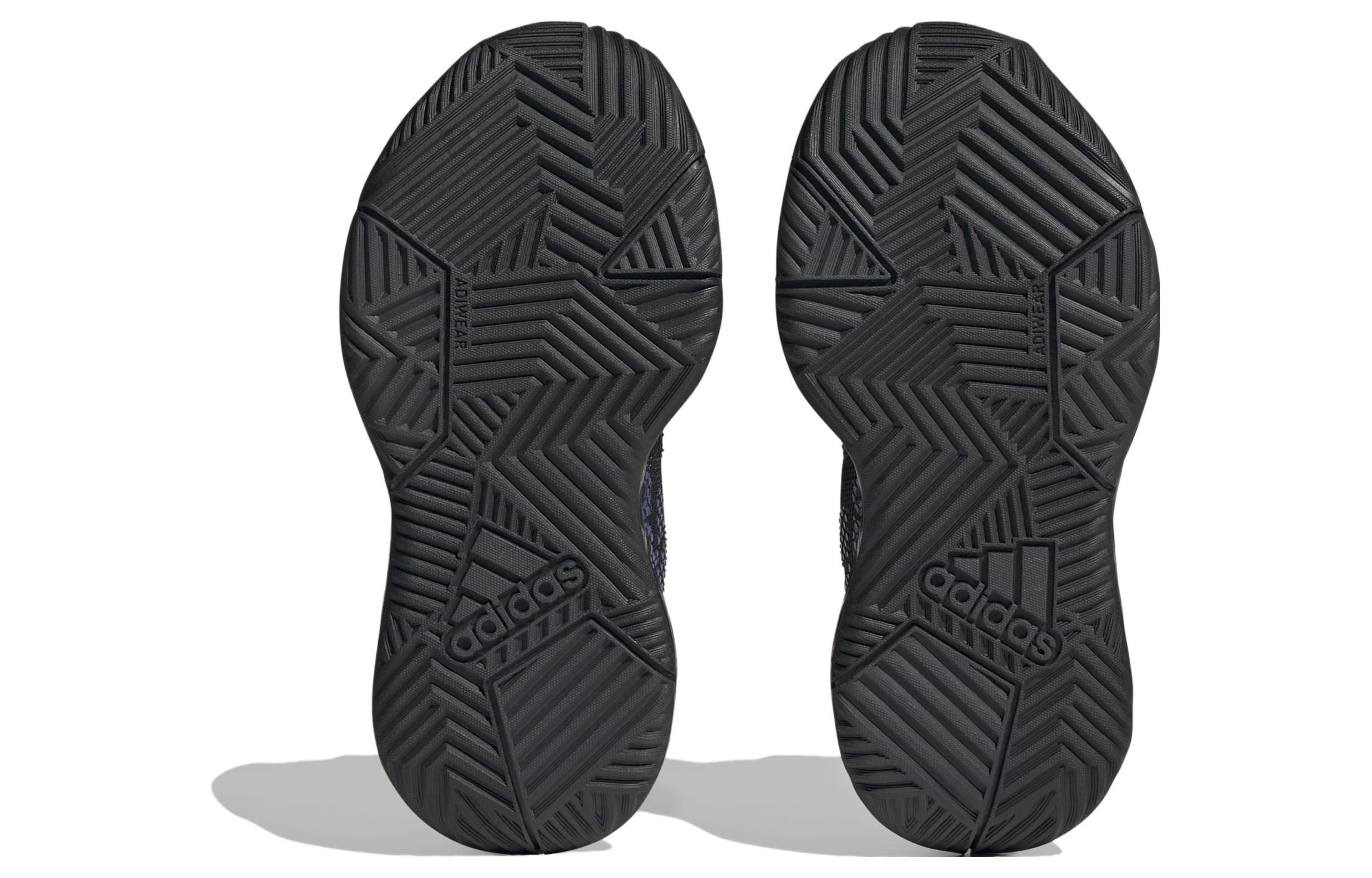 Детские кроссовки adidas OwnTheGame 2.0 (черный / синий) — Чёрный / синий — фото 6