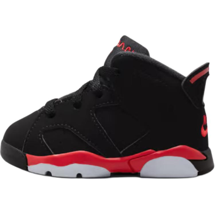 Детские кроссовки Jordan Air Jordan 6 Retro "Infrared Salesman" (черный)