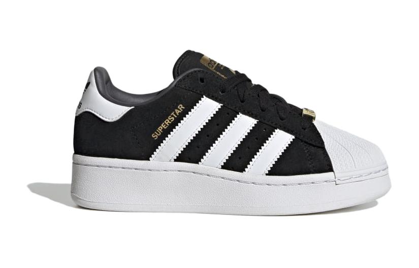 Детские кеды adidas originalsSUPERSTAR XLG (белые) — фото 4