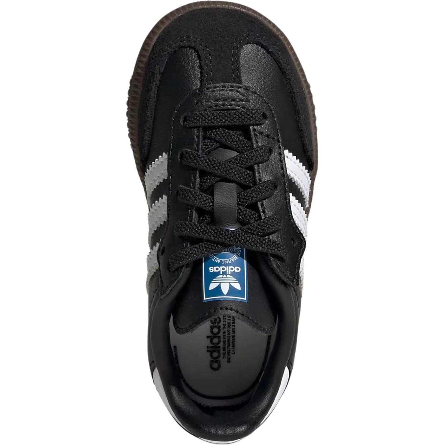 Детские кроссовки adidas Originals Samba OG (черный) — Чёрный — фото 4