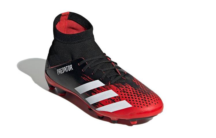 Детские бутсы adidas PREDATOR MUTATOR 20.3 (черно-красные) — фото 4