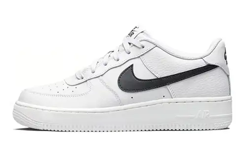 Nike Air Force 1 Slip Resistant Lightweight Cushioning Low top Skateboard Shoes Black Gray Unisex