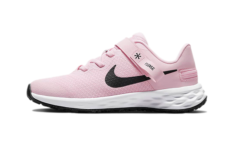 Детские кроссовки Nike REVOLUTION 6 FlyEase (розовые)