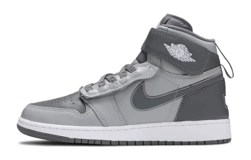 Jordan 1 High FlyEase Light Smoke Grey GS