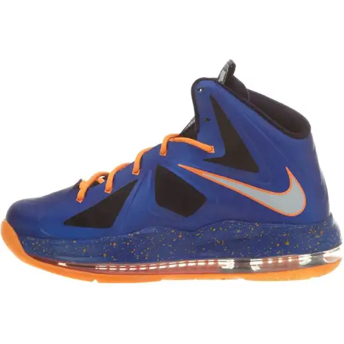 Nike Lebron 10 High top Basketball Shoes Royal Blue Unisex