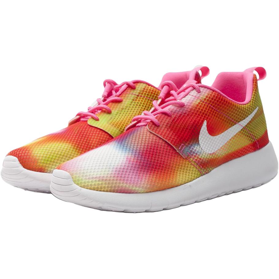 Кроссовки Nike NikeRoshe One GS (красный) — фото 3