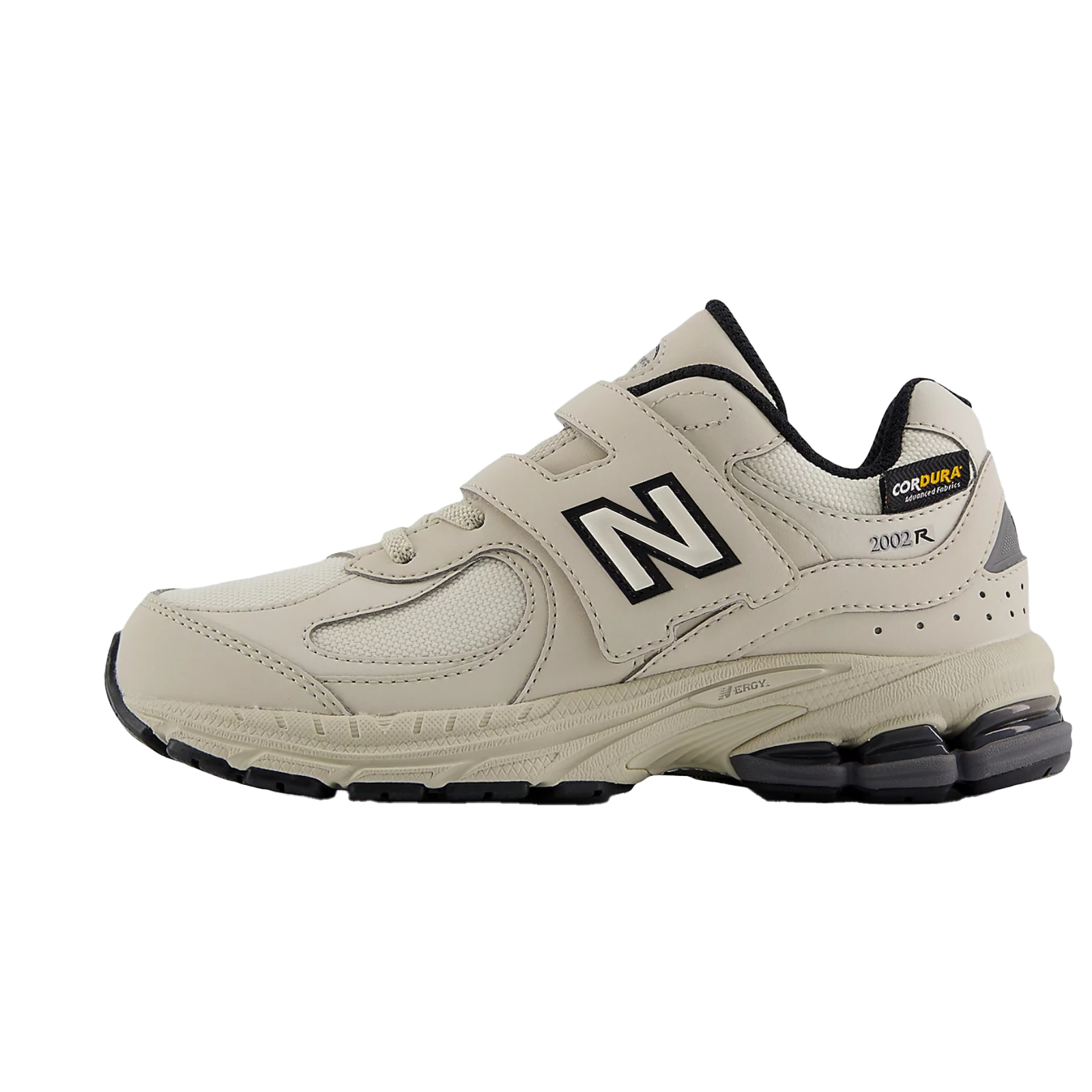 Детские кроссовки New Balance New Balance NB 2002 (бежево-черная)