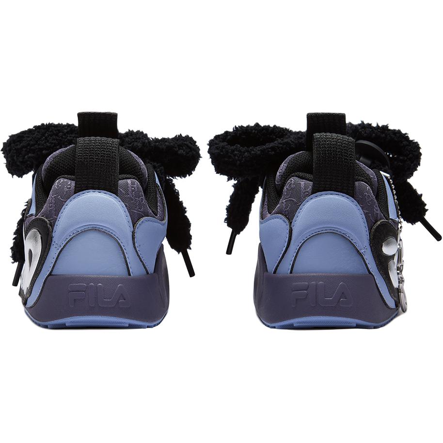 Кеды Fila KIDS Heritage-FHT EVO (серо-синие) — 蓝黑紫配色 — фото 4