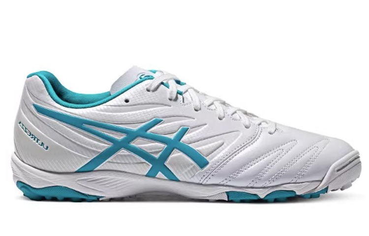 Детские бутсы ASICS Ultrezza 3 JR GS TF (белые) — Зелёный — фото 4