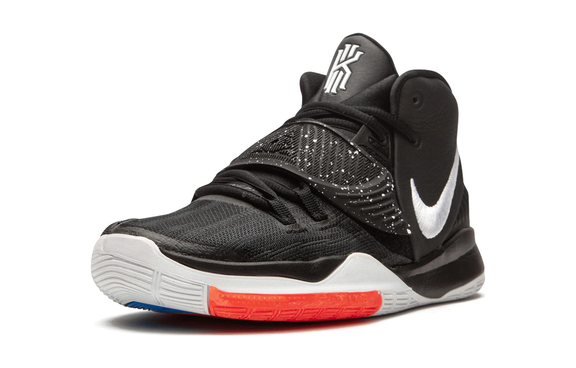 Унисекс кроссовки Nike NikeKyrie 6 GS (черно-белые) — фото 4