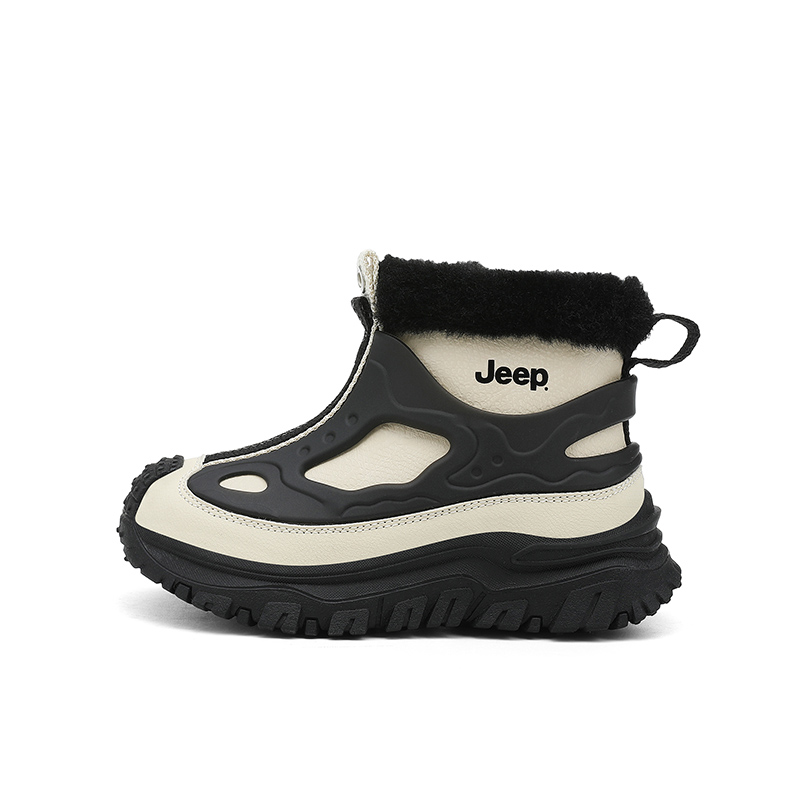 Детские ботинки Jeep (коричнево-черные)