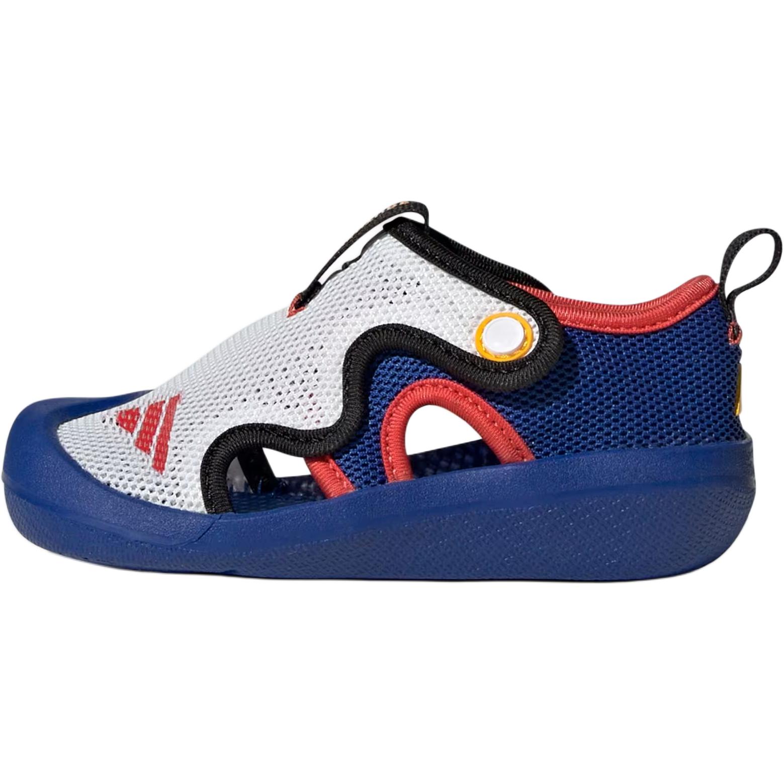 Слипоны adidas (сине-белые)