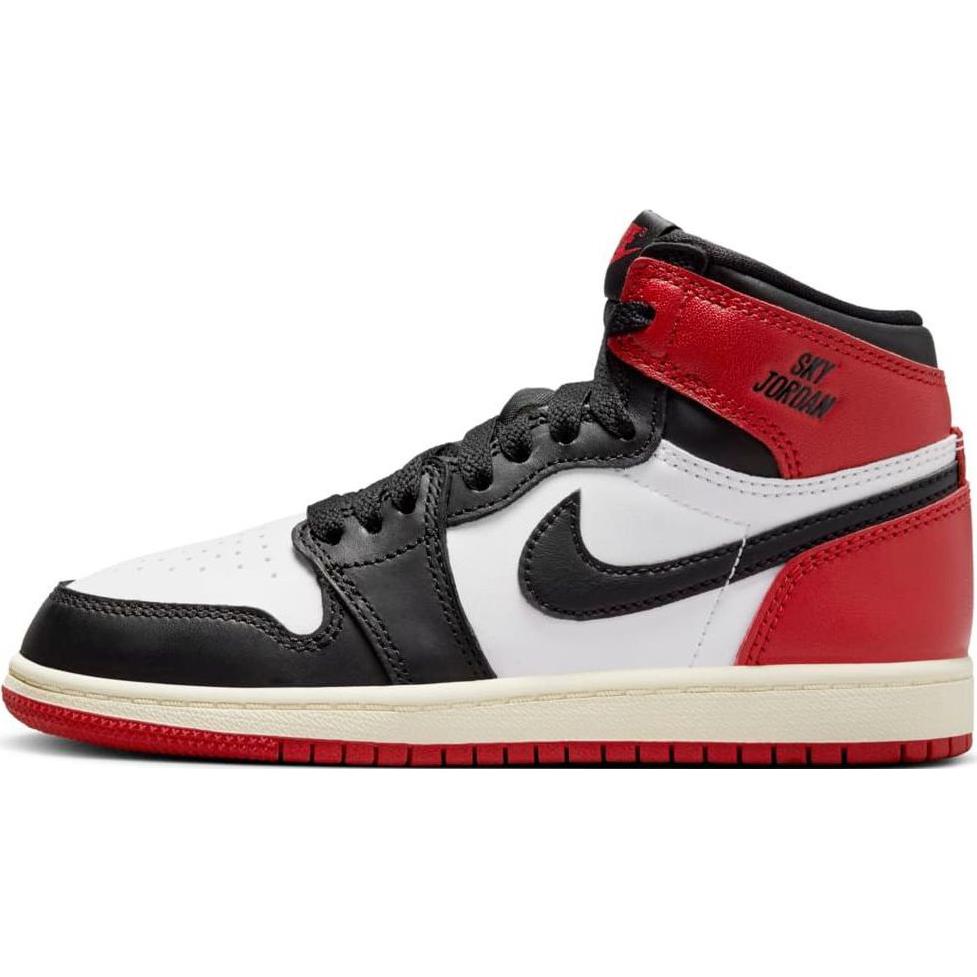 Кроссовки Jordan Jordan 1 Retro High OG Black Toe Reimagined (черно-красные)