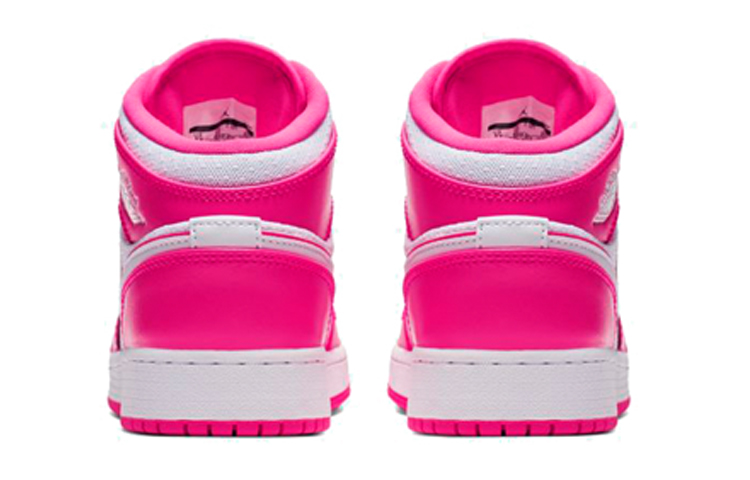Кроссовки Jordan JordanAir Jordan 1 Mid GS (розовые) — фото 6