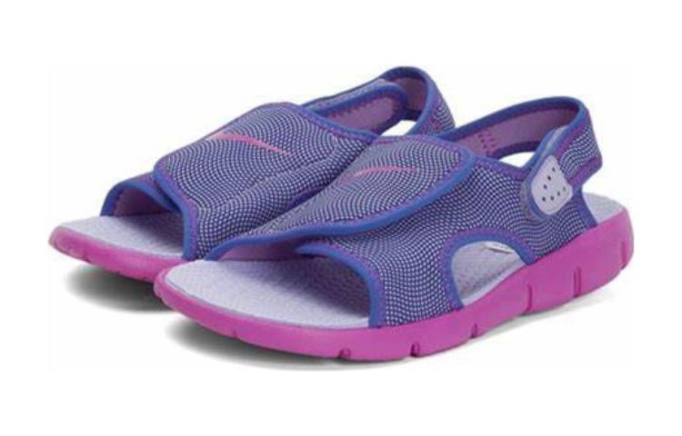 Детские сандалии Nike Sunray Adjust 4 (фиолетовые) — Фиолетовый — фото 5