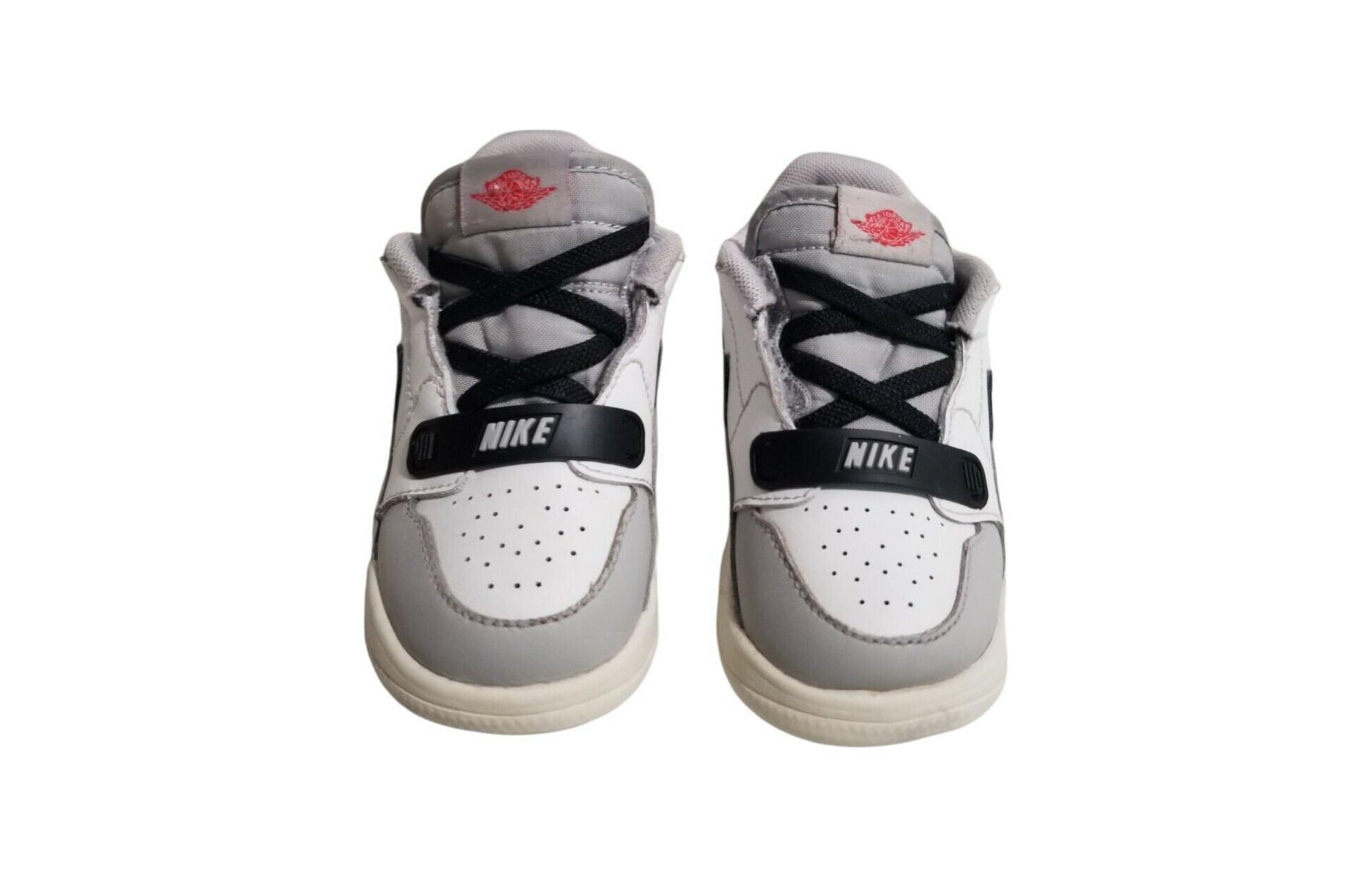 Детские кроссовки Jordan Legacy 312 Low (черный / белый / серый) — Чёрный / белый / серый — фото 4