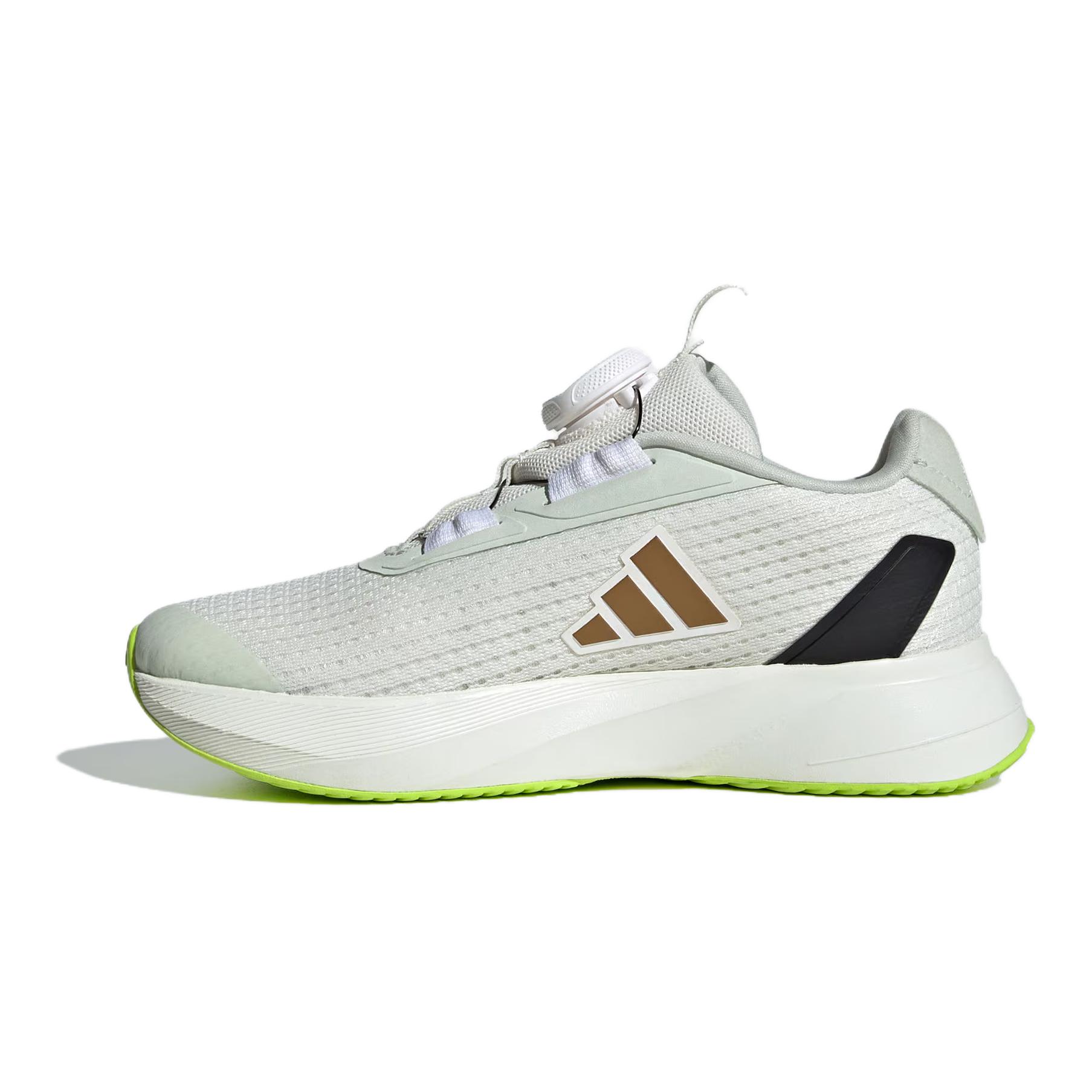 детские кроссовки adidas Duramo Sl (бело-зеленые) — фото 4