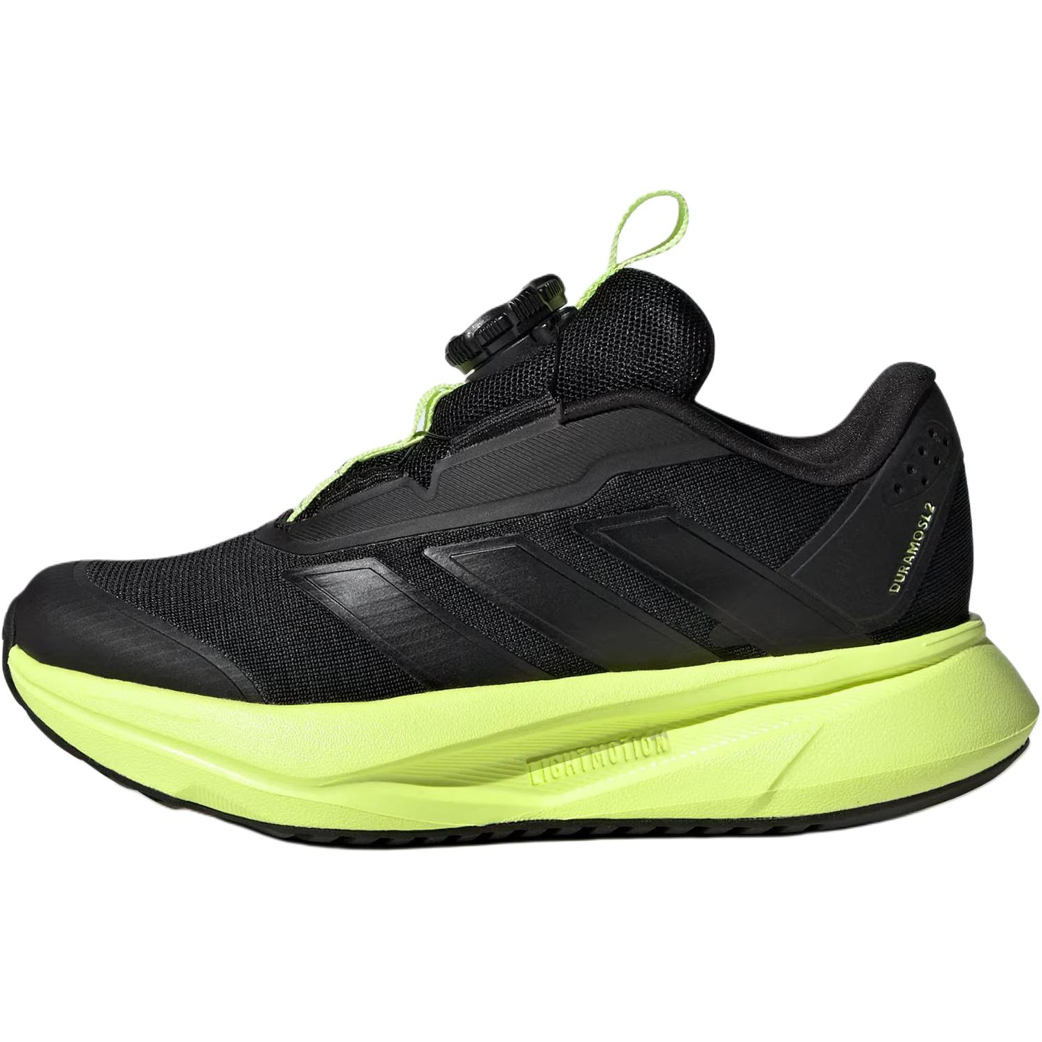Детские кроссовки adidas DURAMO SL 2.0 HABU (черно-желтые)