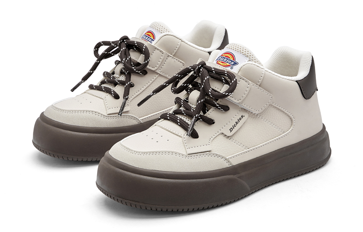 Детские кеды Dickies 251C50LXS76A (бежево-красные) — фото 10