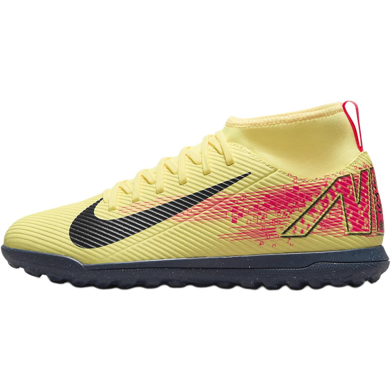 Детские бутсы Nike Mercurial Superfly 10 (желтые)