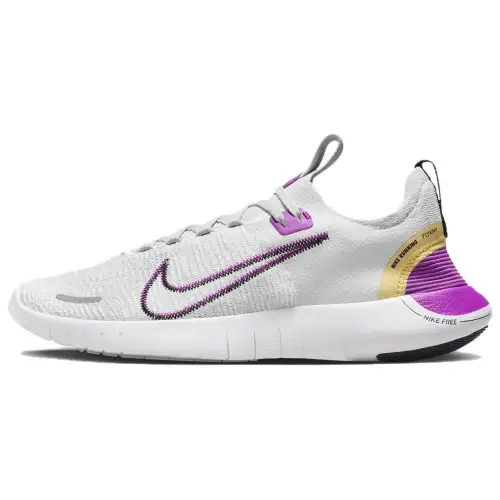Nike Free RN Low top Running Shoes Gray Pink Unisex