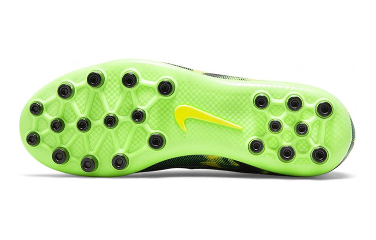 Детские бутсы Nike JR Phantom GT2 Academy AG (зеленые) — фото 7