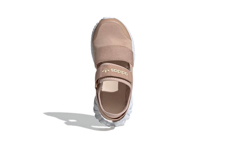 Детские сандалии adidas originals Doom Sandals C (светло-коричневые) — фото 5