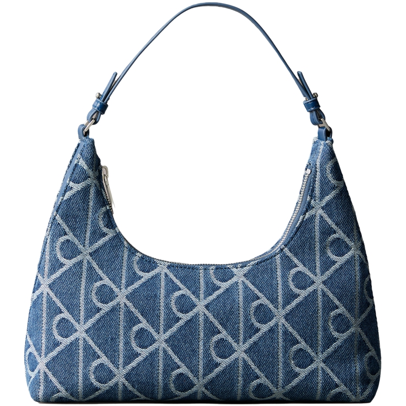 Женская сумка Calvin Klein Monogram (синяя)