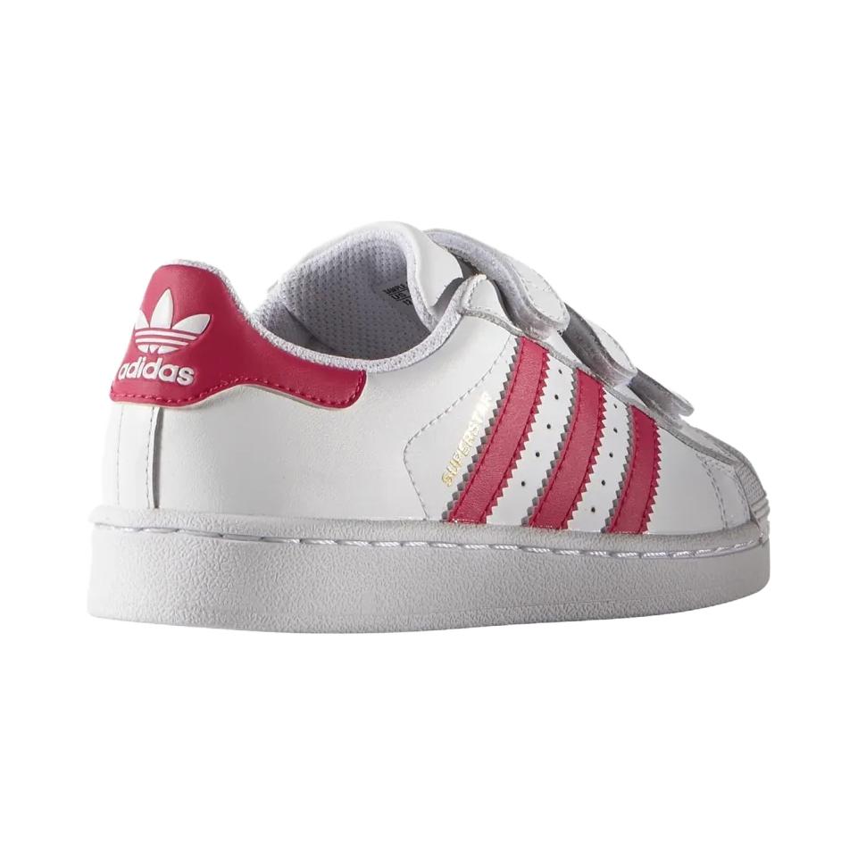 Детские кеды adidas originals SUPERSTAR Foundation (белые) — фото 6