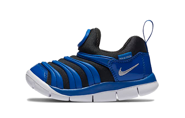 Детские кроссовки Nike Dynamo Free (сине-черные)