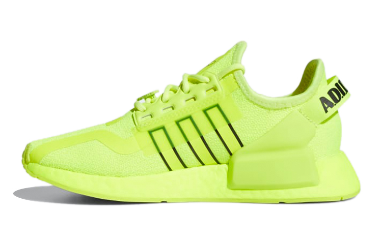 Кроссовки adidas NMD_R1 V2 J (ярко-желтые)