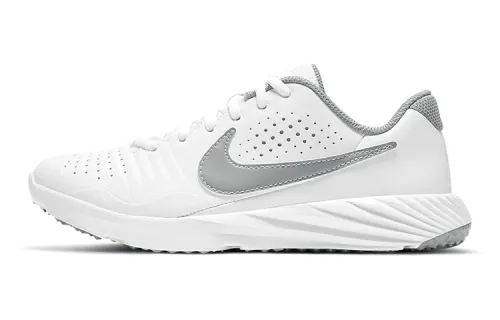 Nike Alpha Huarache 3 Cushioning Slip Resistant Abrasion Resistant Low top Running Shoes White Gray Unisex